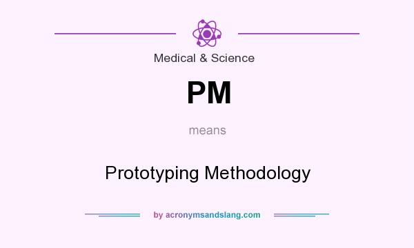 What does PM mean? It stands for Prototyping Methodology