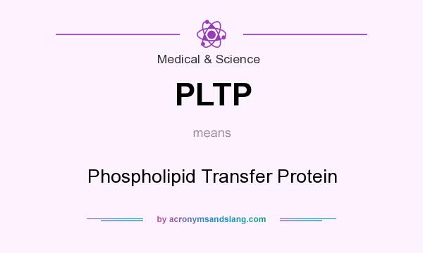 What does PLTP mean? It stands for Phospholipid Transfer Protein