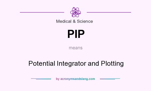 What does PIP mean? It stands for Potential Integrator and Plotting