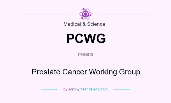 What does PCWG mean? It stands for Prostate Cancer Working Group