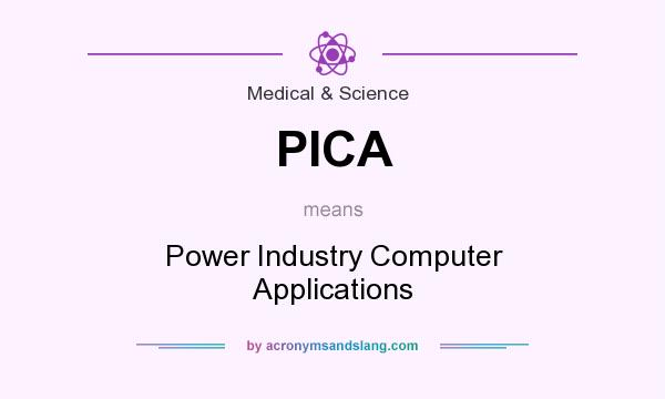 What does PICA mean? It stands for Power Industry Computer Applications