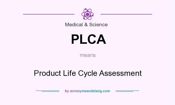 What does PLCA mean? It stands for Product Life Cycle Assessment