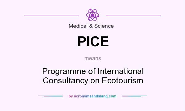 What does PICE mean? It stands for Programme of International Consultancy on Ecotourism