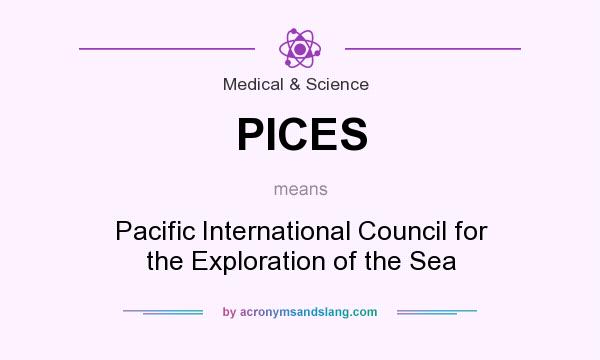 What does PICES mean? It stands for Pacific International Council for the Exploration of the Sea