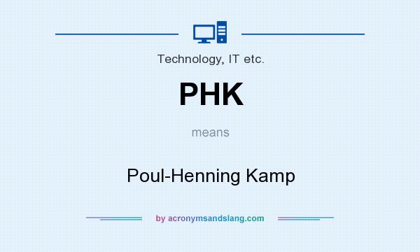What does PHK mean? It stands for Poul-Henning Kamp