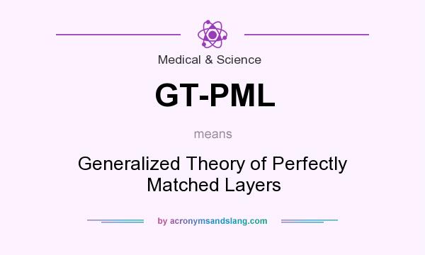 What does GT-PML mean? It stands for Generalized Theory of Perfectly Matched Layers