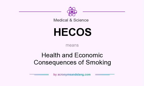 What does HECOS mean? It stands for Health and Economic Consequences of Smoking