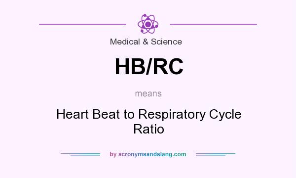 What does HB/RC mean? It stands for Heart Beat to Respiratory Cycle Ratio
