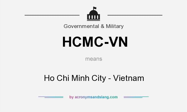 What does HCMC-VN mean? It stands for Ho Chi Minh City - Vietnam
