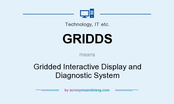 What does GRIDDS mean? It stands for Gridded Interactive Display and Diagnostic System