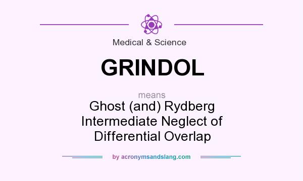 What does GRINDOL mean? It stands for Ghost (and) Rydberg Intermediate Neglect of Differential Overlap