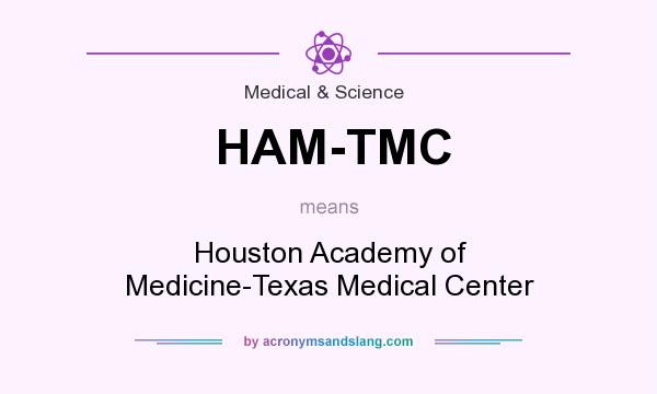 What does HAM-TMC mean? It stands for Houston Academy of Medicine-Texas Medical Center