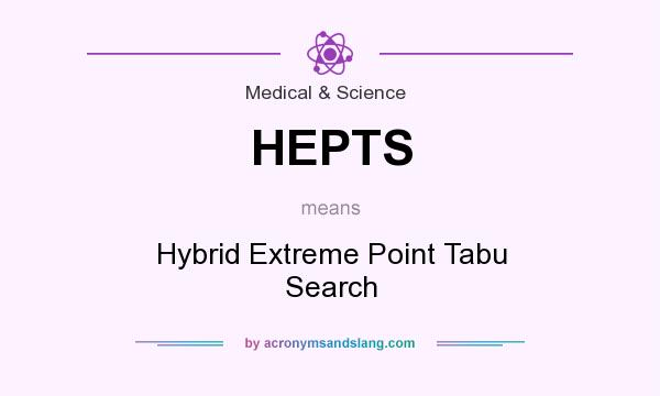 What does HEPTS mean? It stands for Hybrid Extreme Point Tabu Search