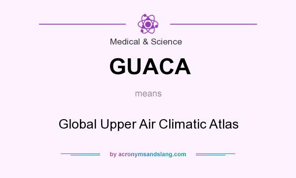 What does GUACA mean? It stands for Global Upper Air Climatic Atlas
