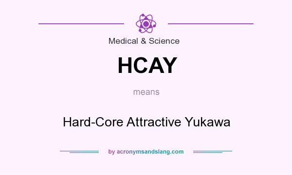 What does HCAY mean? It stands for Hard-Core Attractive Yukawa