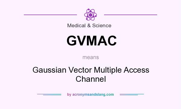 What does GVMAC mean? It stands for Gaussian Vector Multiple Access Channel