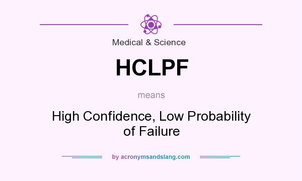 What does HCLPF mean? It stands for High Confidence, Low Probability of Failure