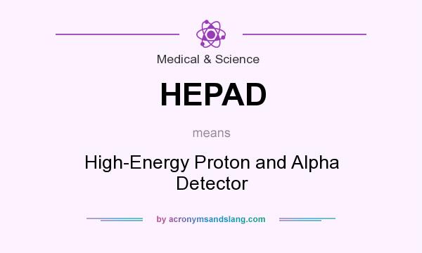 What does HEPAD mean? It stands for High-Energy Proton and Alpha Detector