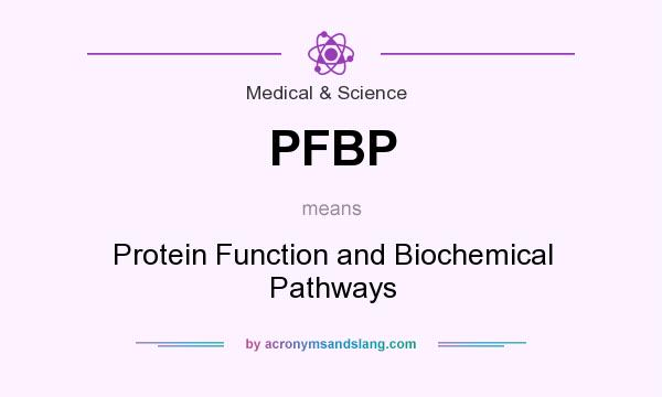 What does PFBP mean? It stands for Protein Function and Biochemical Pathways