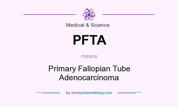 What does PFTA mean? It stands for Primary Fallopian Tube Adenocarcinoma