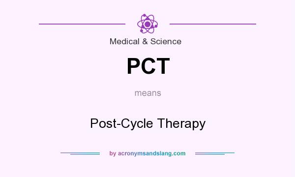 What does PCT mean? It stands for Post-Cycle Therapy