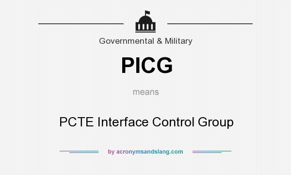 What does PICG mean? It stands for PCTE Interface Control Group