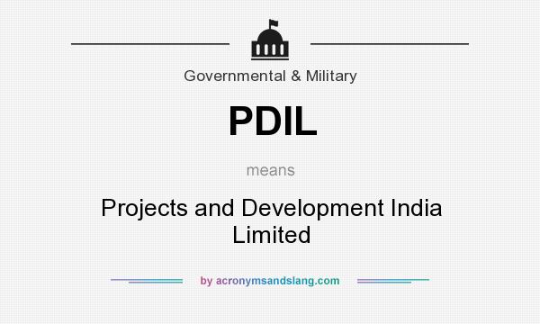What does PDIL mean? It stands for Projects and Development India Limited