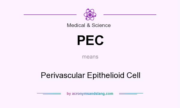 What does PEC mean? It stands for Perivascular Epithelioid Cell