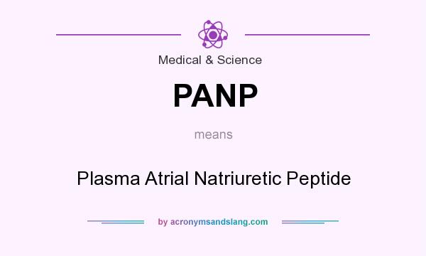 What does PANP mean? It stands for Plasma Atrial Natriuretic Peptide