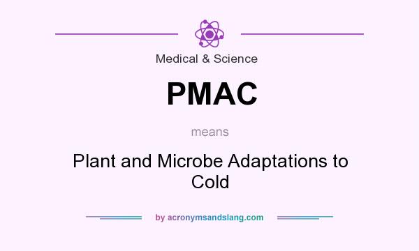 What does PMAC mean? It stands for Plant and Microbe Adaptations to Cold