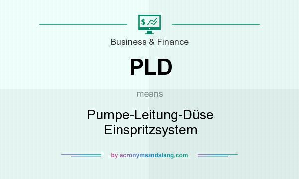 What does PLD mean? It stands for Pumpe-Leitung-Düse Einspritzsystem