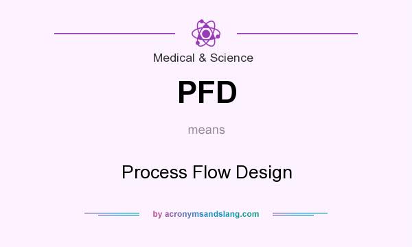What does PFD mean? It stands for Process Flow Design