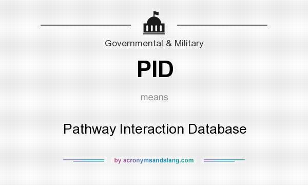 What does PID mean? It stands for Pathway Interaction Database