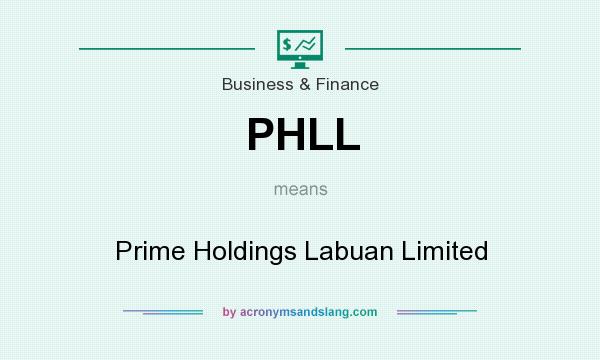 What does PHLL mean? It stands for Prime Holdings Labuan Limited