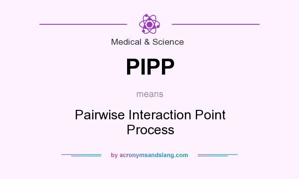 What does PIPP mean? It stands for Pairwise Interaction Point Process