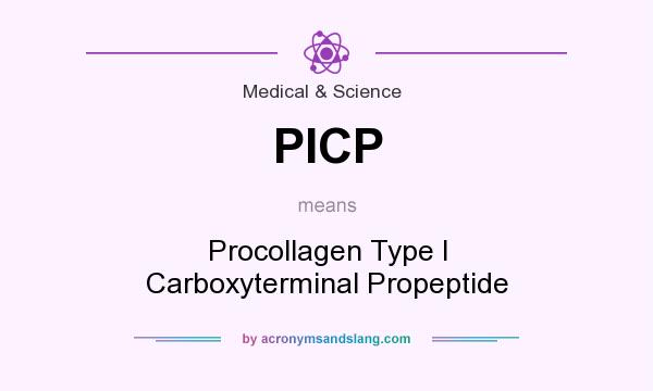 What does PICP mean? It stands for Procollagen Type I Carboxyterminal Propeptide