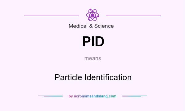 What does PID mean? It stands for Particle Identification