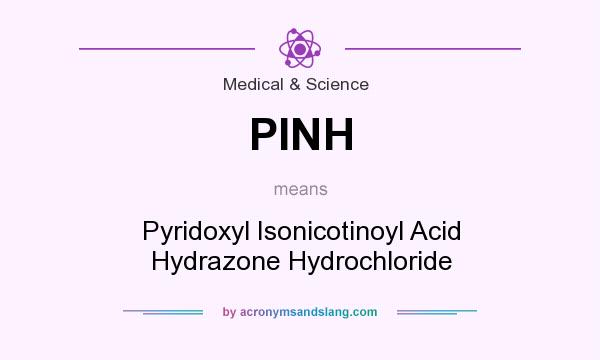 What does PINH mean? It stands for Pyridoxyl Isonicotinoyl Acid Hydrazone Hydrochloride