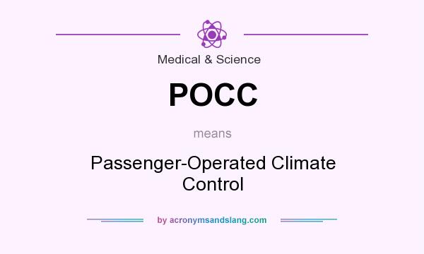 What does POCC mean? It stands for Passenger-Operated Climate Control