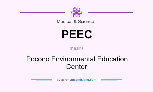 What does PEEC mean? It stands for Pocono Environmental Education Center