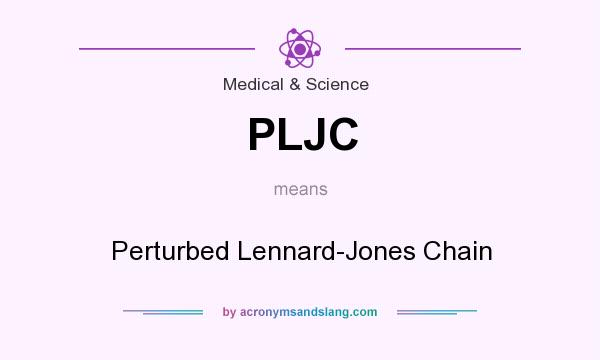 What does PLJC mean? It stands for Perturbed Lennard-Jones Chain