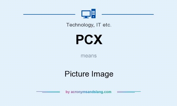 What does PCX mean? It stands for Picture Image