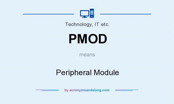 What does PMOD mean? It stands for Peripheral Module