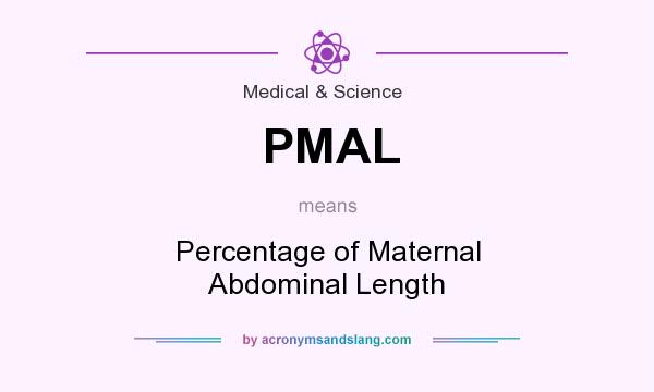 What does PMAL mean? It stands for Percentage of Maternal Abdominal Length
