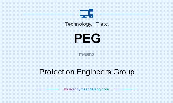 What does PEG mean? It stands for Protection Engineers Group
