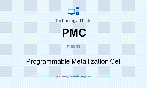 What does PMC mean? It stands for Programmable Metallization Cell