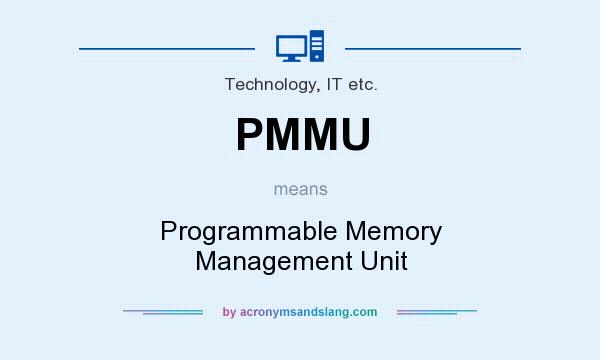 What does PMMU mean? It stands for Programmable Memory Management Unit