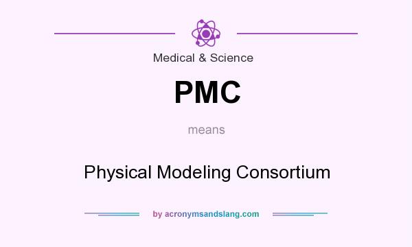 What does PMC mean? It stands for Physical Modeling Consortium