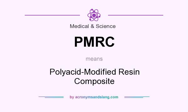 What does PMRC mean? It stands for Polyacid-Modified Resin Composite
