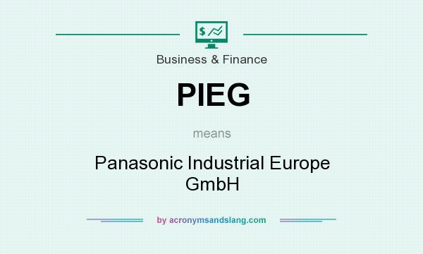 What does PIEG mean? It stands for Panasonic Industrial Europe GmbH